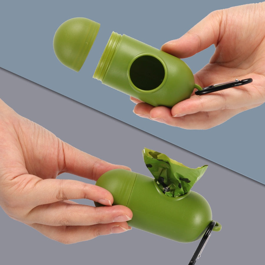 Thickened Dog Poop Bags with Dispenser Options, for dogs.