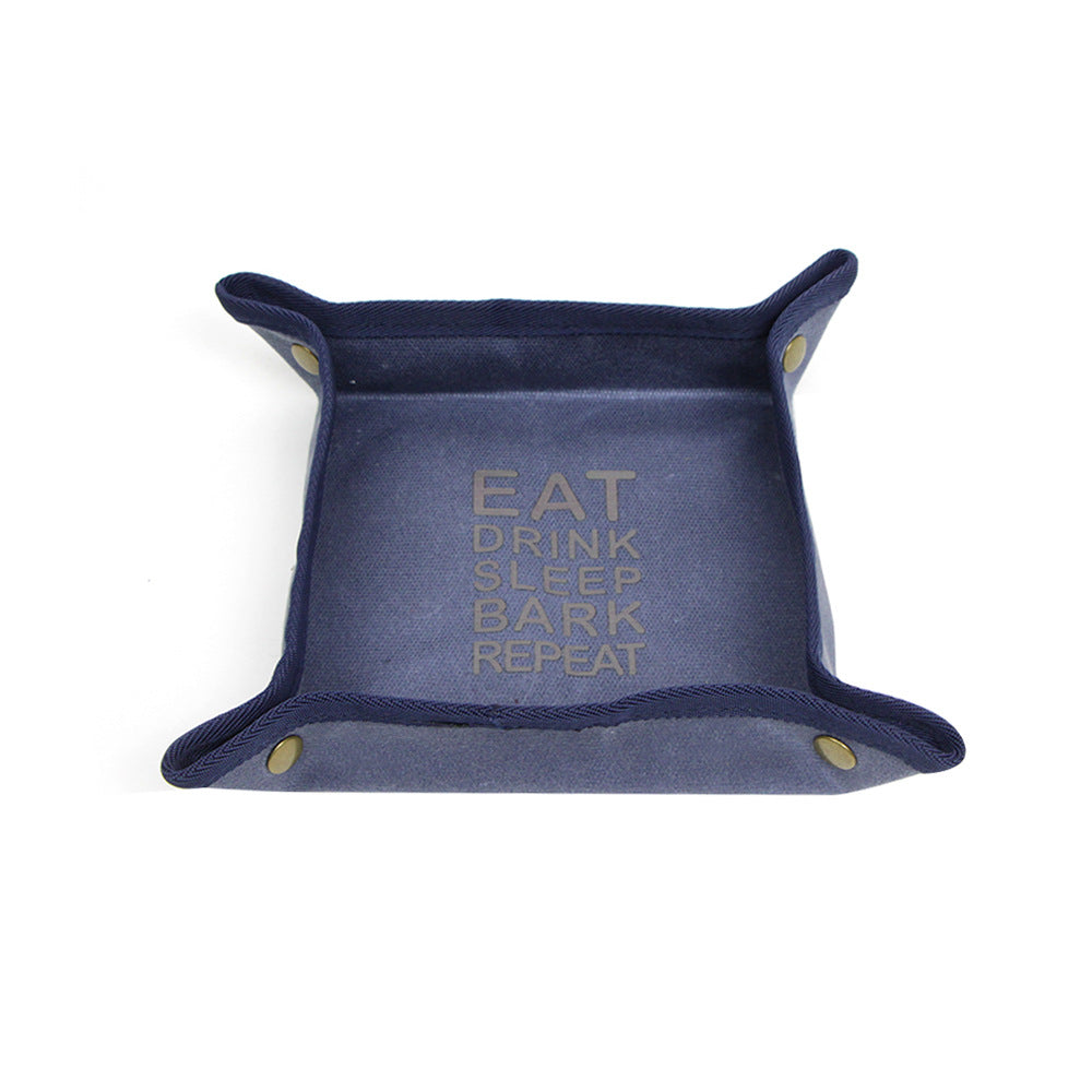 Foldable Canvas Travel Bowl, for dogs and cats.