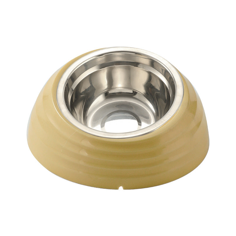 Stainless Steel Cat Bowl with a Matching Stand Option, for cats.