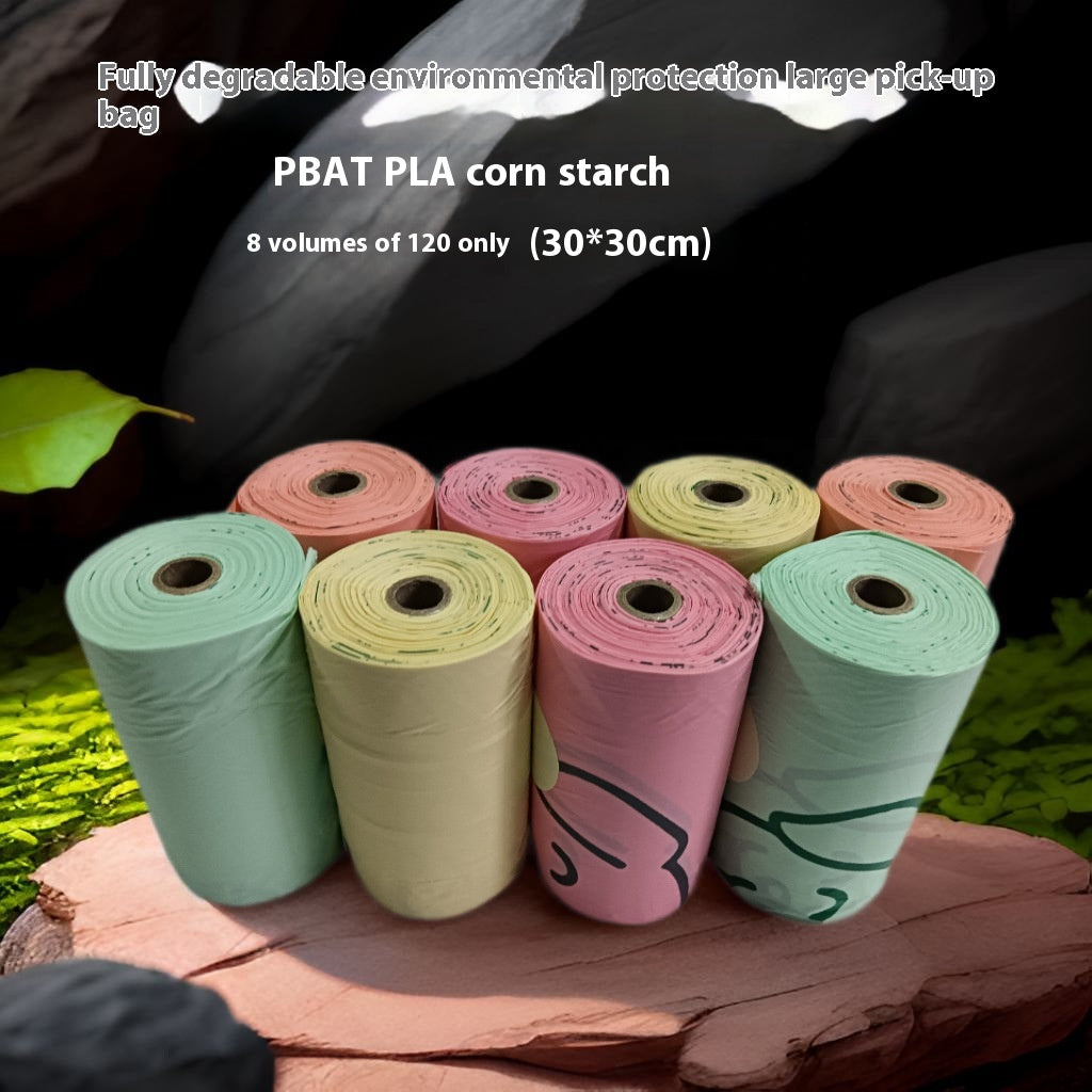 Dog Waste Bag Dispenser with Pickup Stick Option, for dogs.
