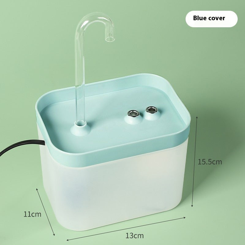 Cat Water Fountain with Quiet Circulating Flow, for cats.