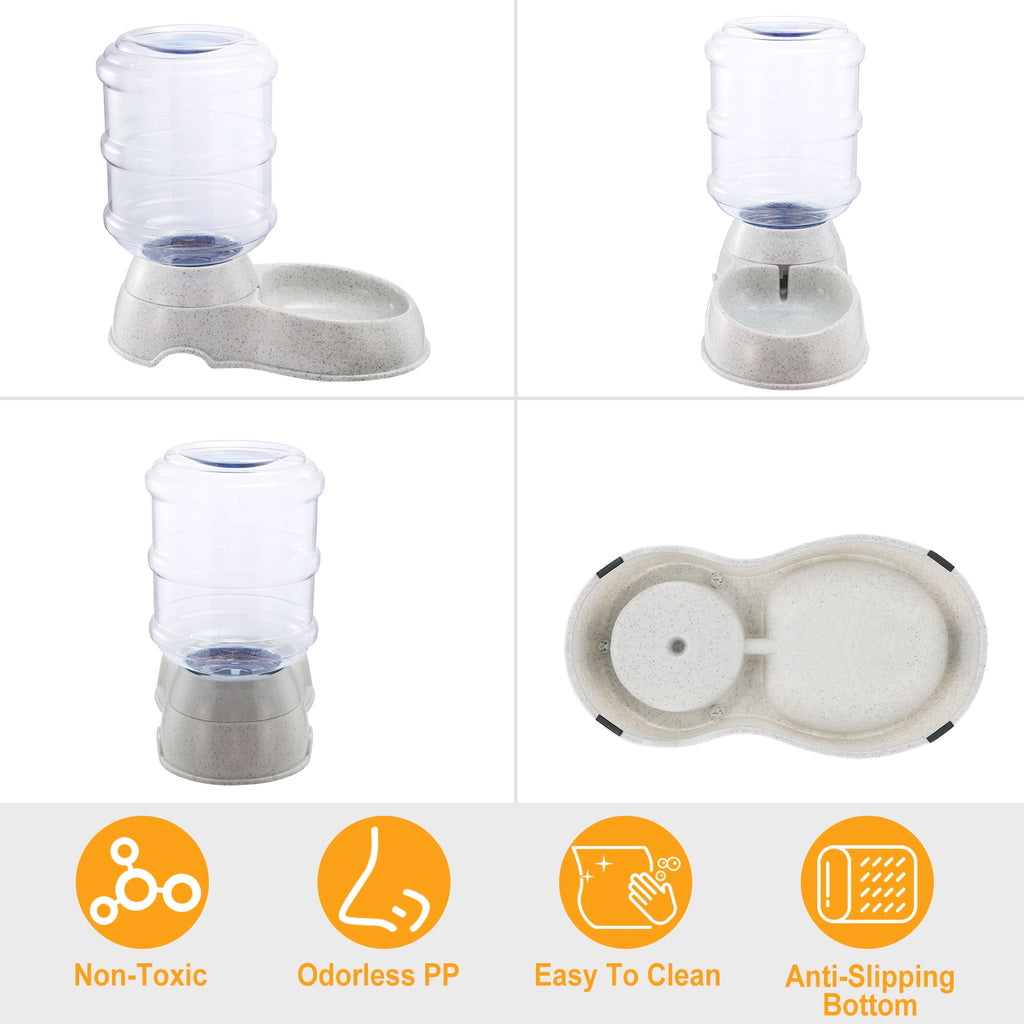 3.5L Gravity Self-Dispensing Pet Water Feeder