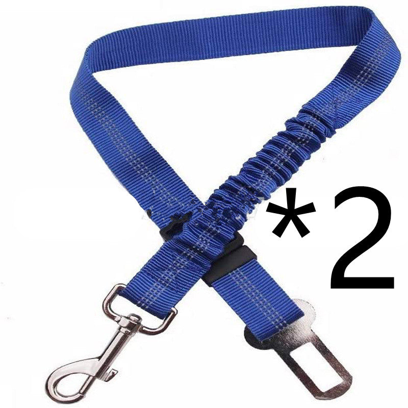 Adjustable Nylon Car Seat Belt Tether for Dogs