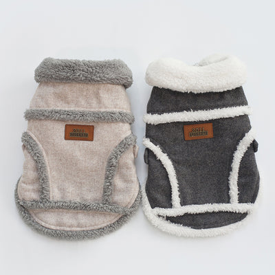 Thick Warm Winter Jacket for French Bulldogs and Other Dogs