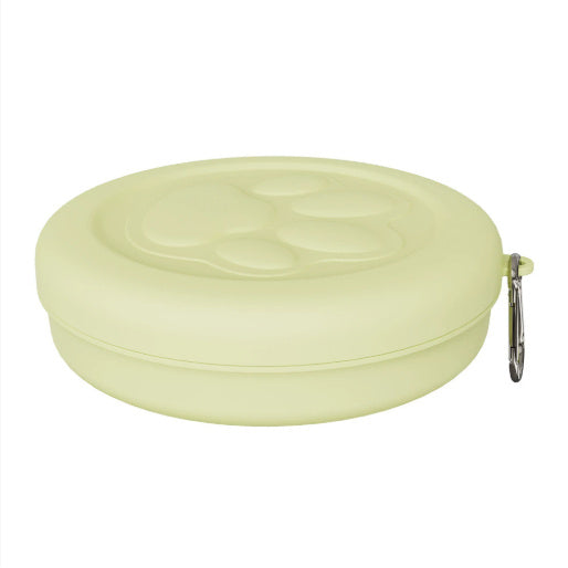 Pet Outdoor Portable Dog Food Bowl Snack Box Feeding Food Water