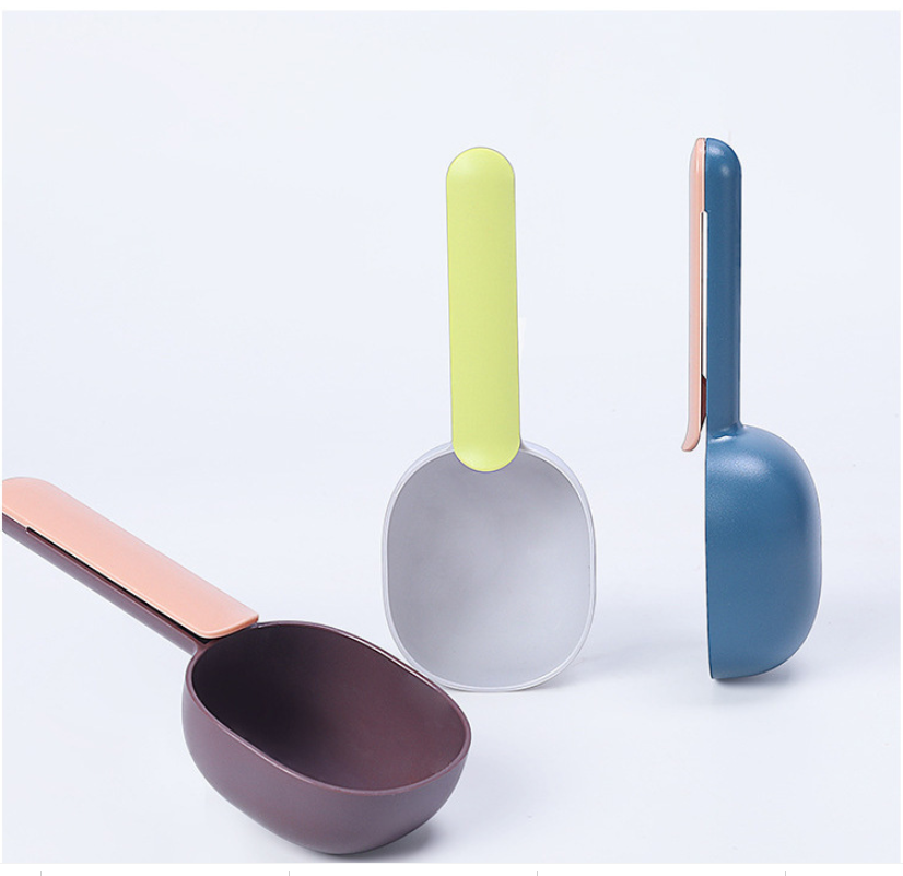 ABS Pet Food Scoop Spoon, for dogs and cats.