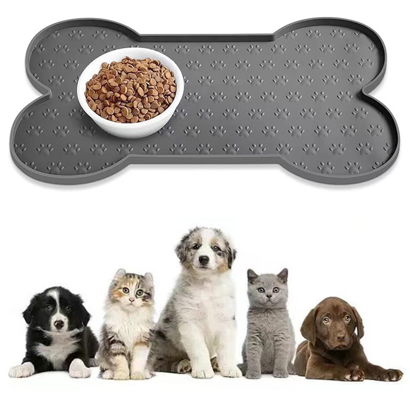 Silicone Anti-Spill Feeding Mat for Easy Cleanup
