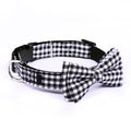 Plaid Bow Tie Collar, for dogs and cats.