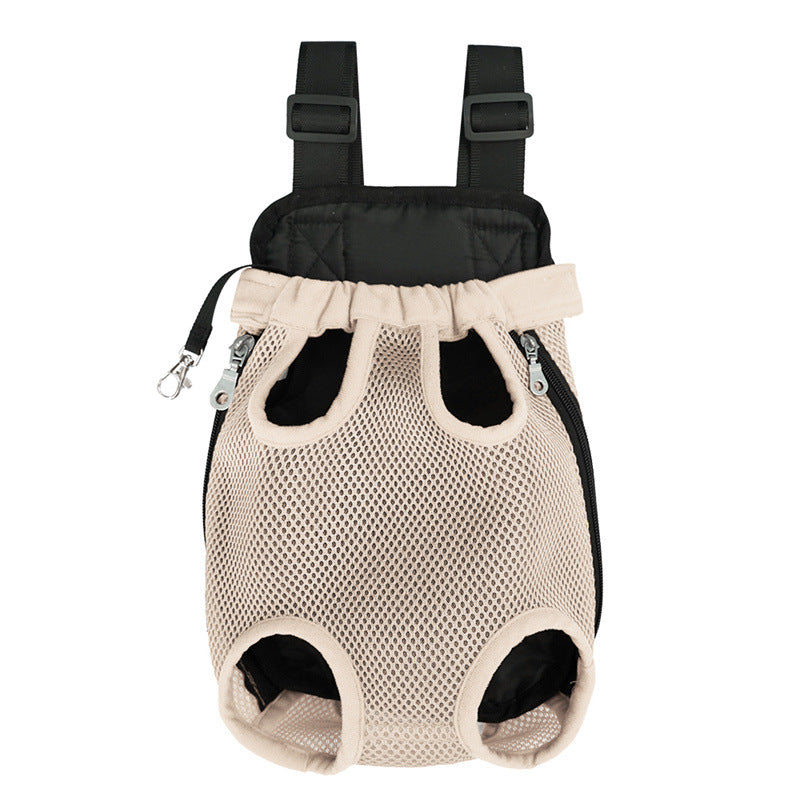 Breathable Mesh Backpack Carrier, for dogs and cats.