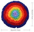 Washable Plush Snuffle Mat for Slow Dog Feeding, for dogs.