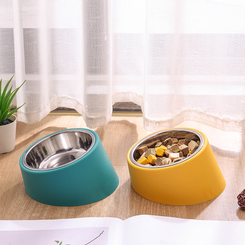 Deep Raised Feeding Bowl, for dogs and cats.