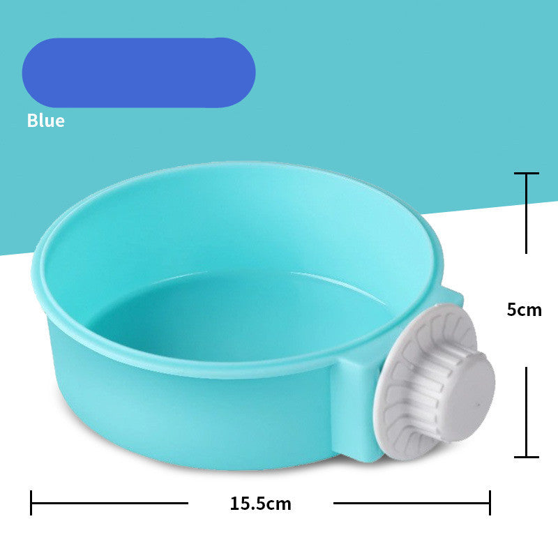 Cage-Mount Food and Water Bowl, for dogs and cats.