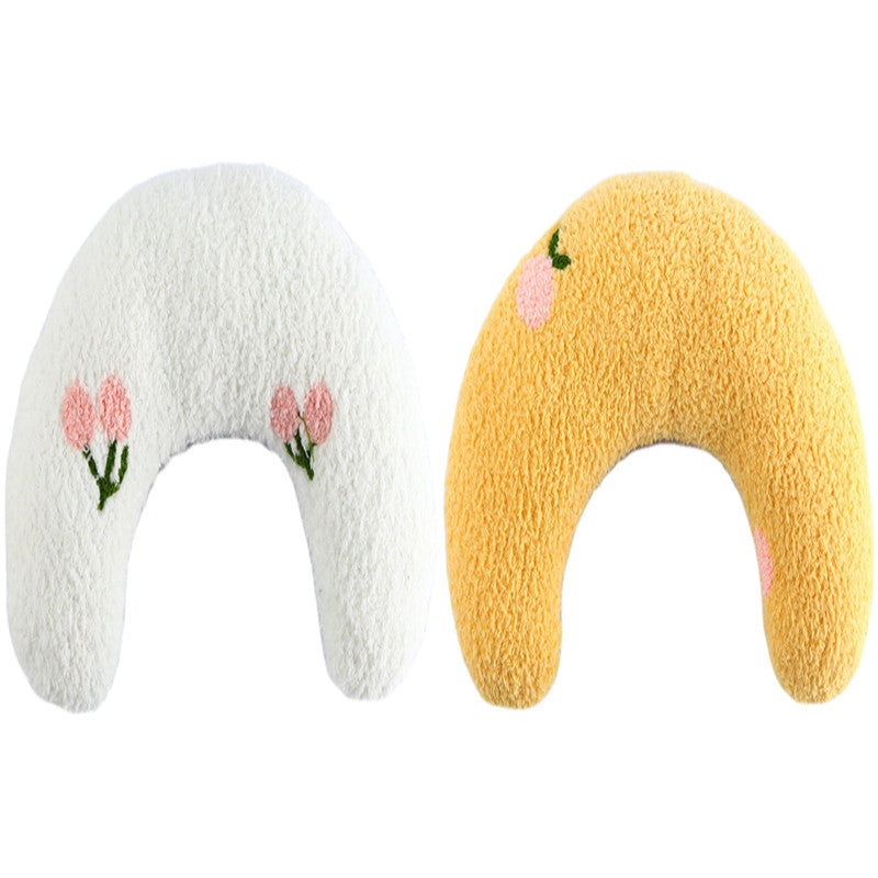 U-Shaped Neck Support Pillow for Small Dogs and Cats