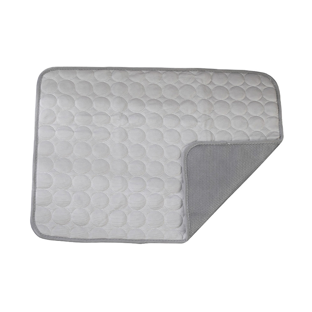 Breathable Self-Cooling Ice Silk Pet Mat for Summer