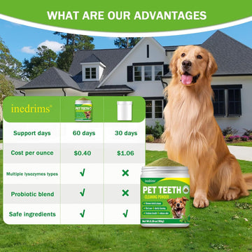 Pet Dental Powder – Freshens Breath & Protects Gums Daily – lifestyle photo