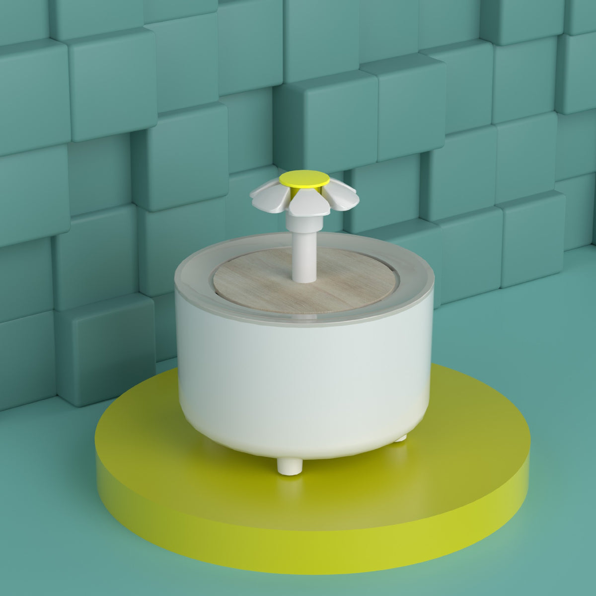 Automatic Cat Water Fountain with Filtered Circulation, for cats.