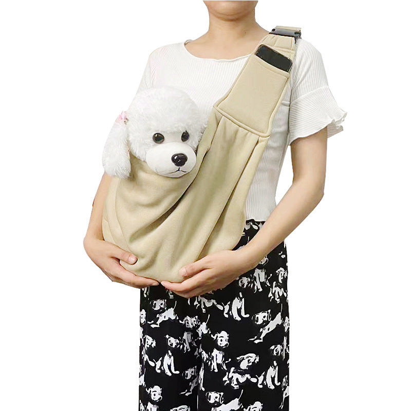 Foldable Crossbody Carrier Bag, for dogs and cats.