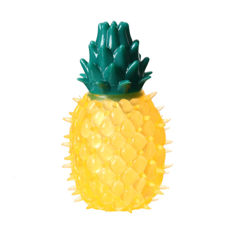 Squeaky Fruit-Shaped Chew Toy, for dogs and cats.