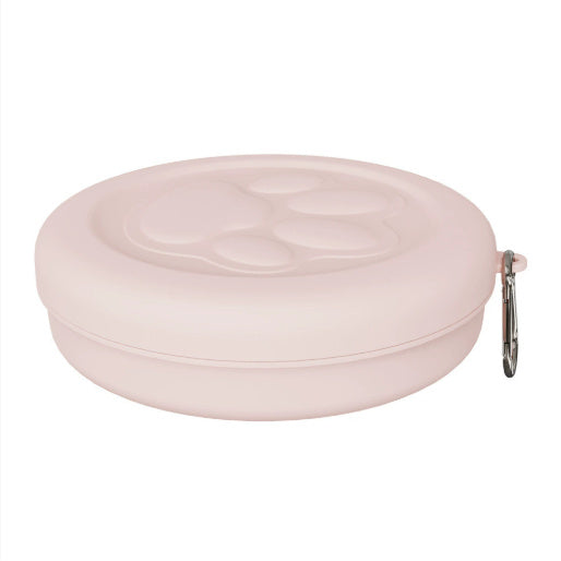Portable Pet Food & Water Bowl – Outdoor Travel Snack Box – side view