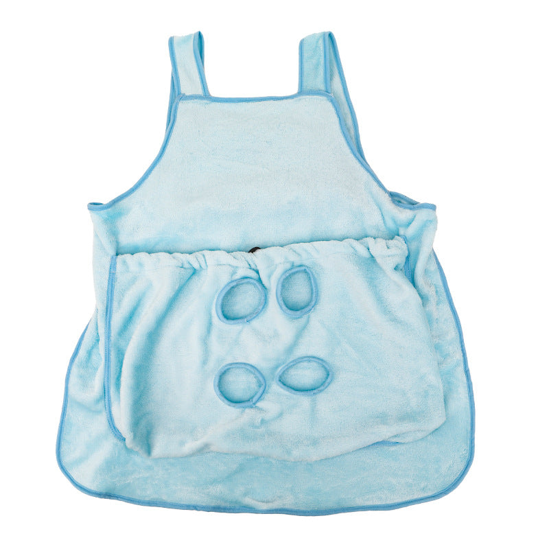 Plush Winter Hanging Chest Carrier Pouch for Small Pets