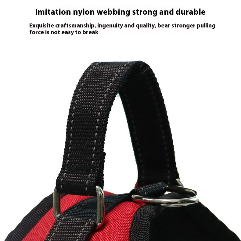 Reinforced Polyester Chest Harness Strap, for dogs.