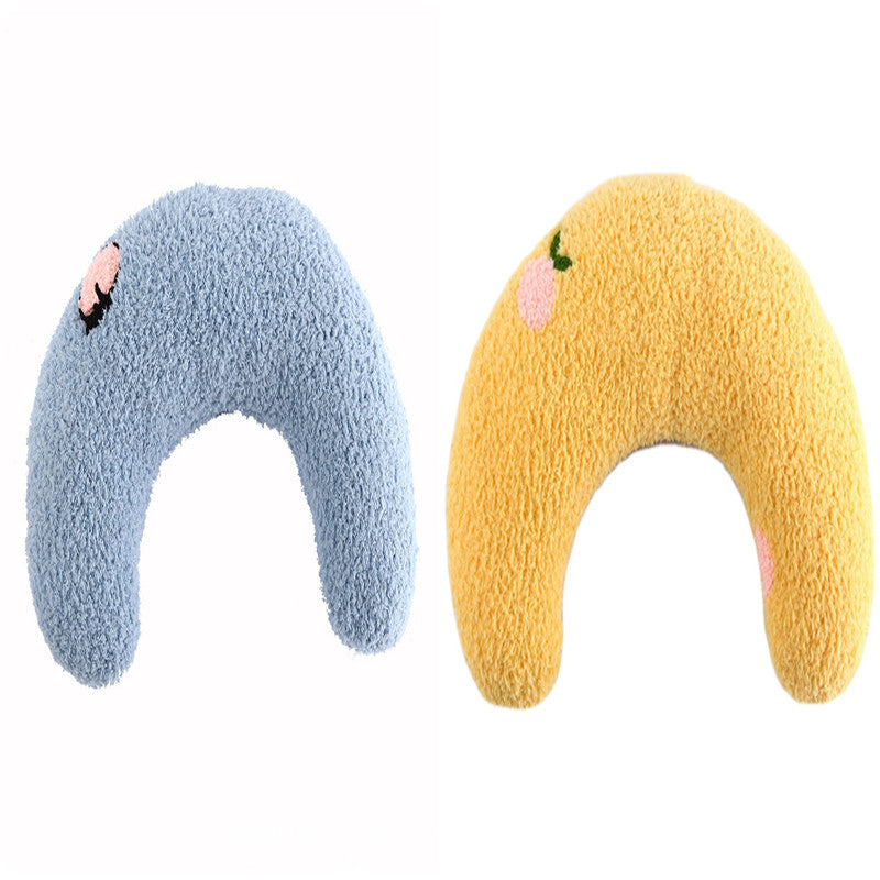 U-Shaped Neck Support Pillow for Small Dogs and Cats