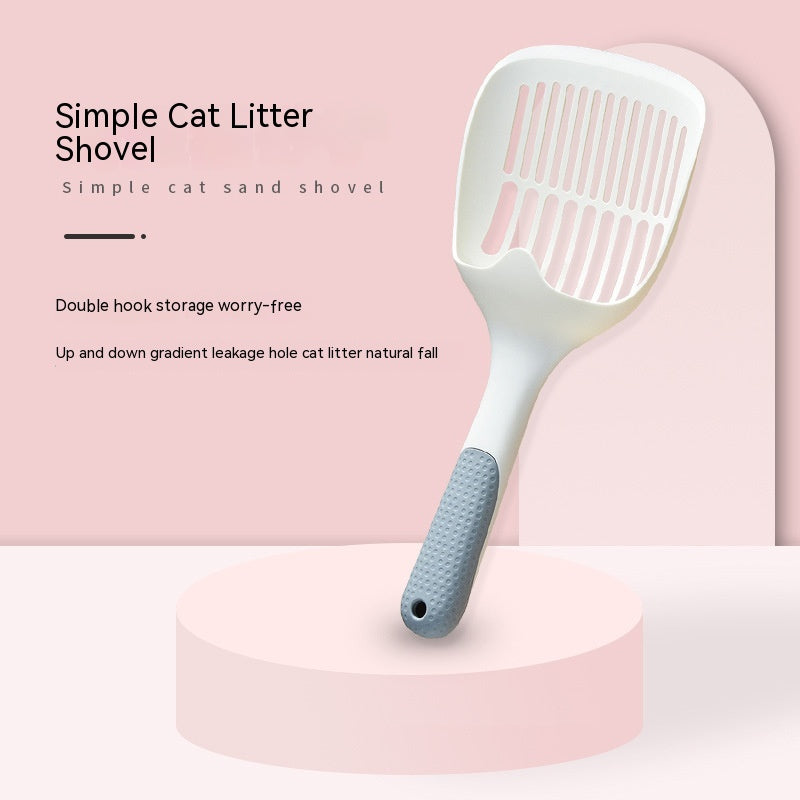 Long-Handle Plastic Litter Scoop, for cats.