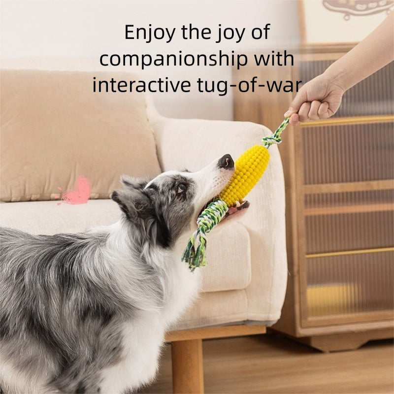 Pet Toy Corn Ball Knot Teething Toys, Large And Small Dog Teeth Cleaning, Biting And Boring Knot Dog Toys - kindoPet