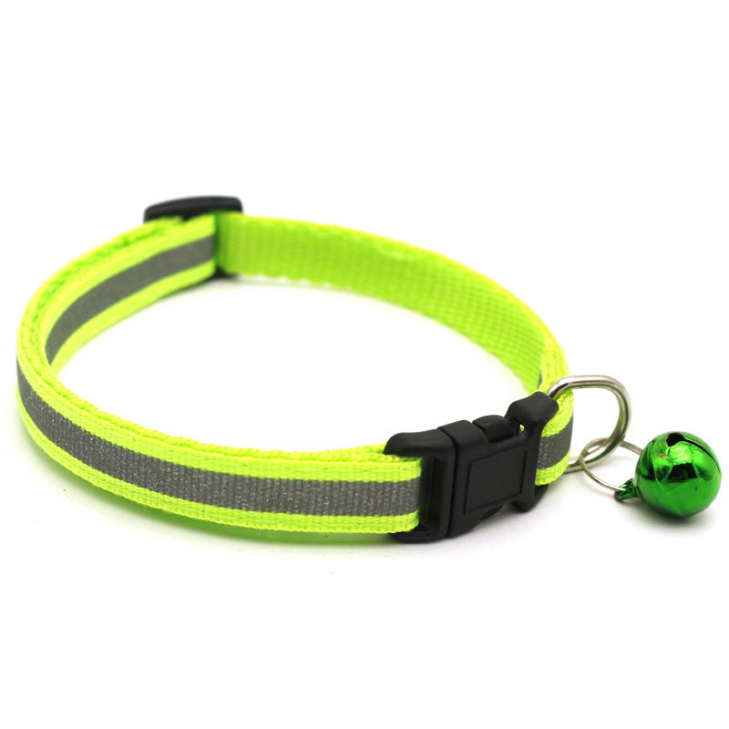 Reflective Bell Collar, for cats.