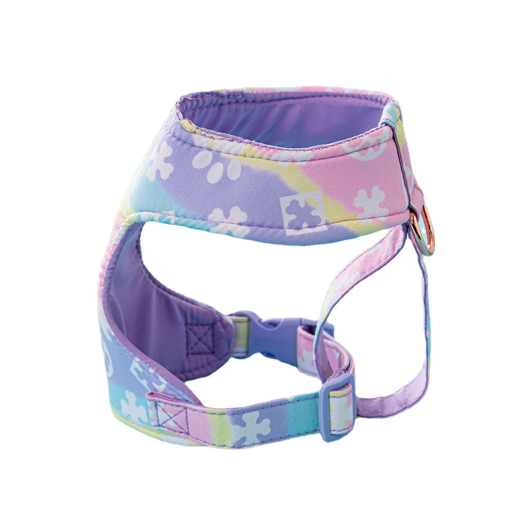 Fabric Harness and Leash Set for Everyday Dog Walks, for dogs.