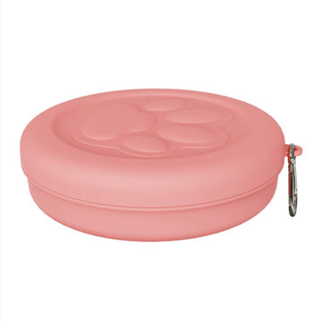 Portable Pet Food & Water Bowl – Outdoor Travel Snack Box – detail view