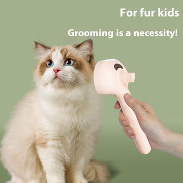 Spray Pin Brush for Cats & Dogs – Detangling Grooming Comb – size reference