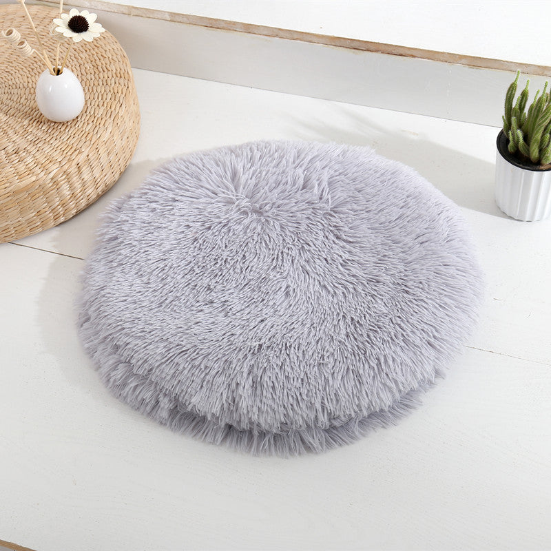 Round Polyester Mat for Dog Cages and Kennels
