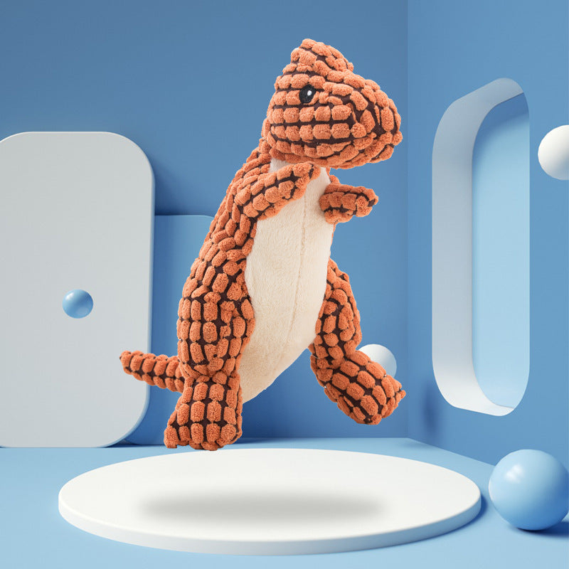 Plush Squeaky Dog Toy for Molar Play and Boredom, for dogs.