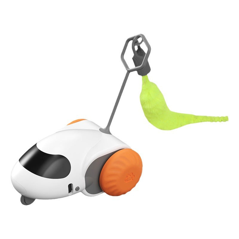USB Rechargeable Automatic Rolling Toy, for cats.
