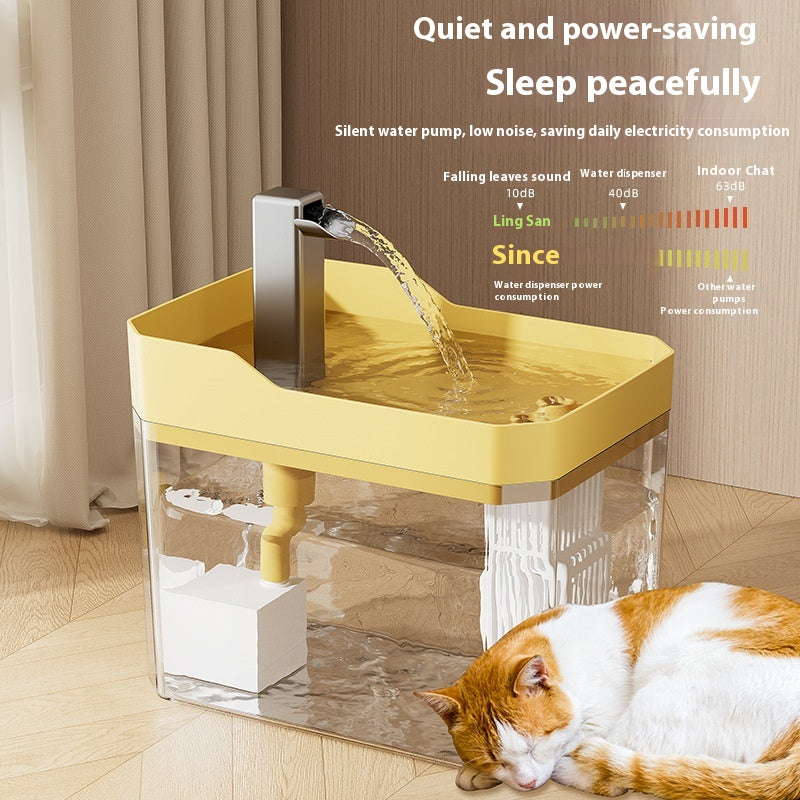 Circulating Filter Water Fountain for Indoor Cats