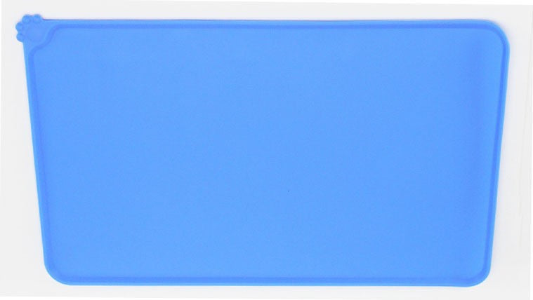 Silicone Paw-Print Placemat, for dogs and cats.