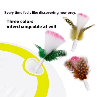 Kindopet™ Interactive Cat Toy - Electric Variable Speed Beating Mouse for Endless Playtime Fun