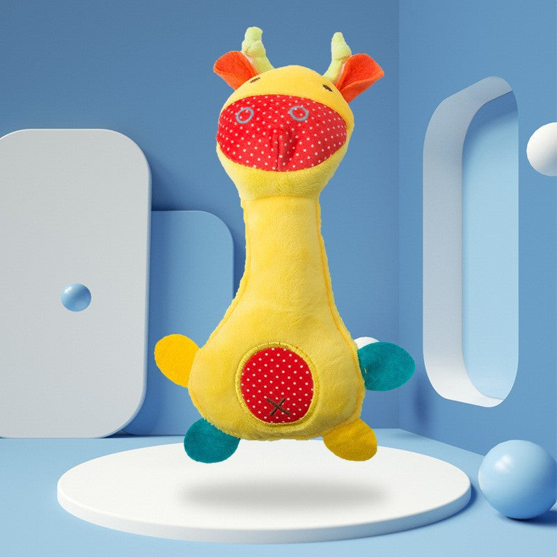Plush Squeaky Dog Toy for Molar Play and Boredom, for dogs.