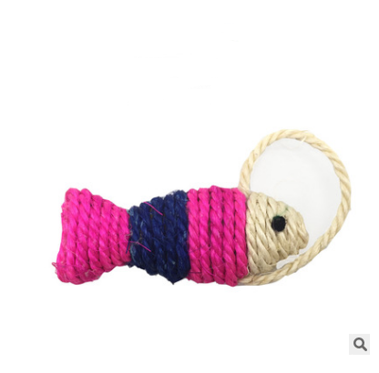 Handmade Wooden Wand Toy with Feather and Bell, for cats.