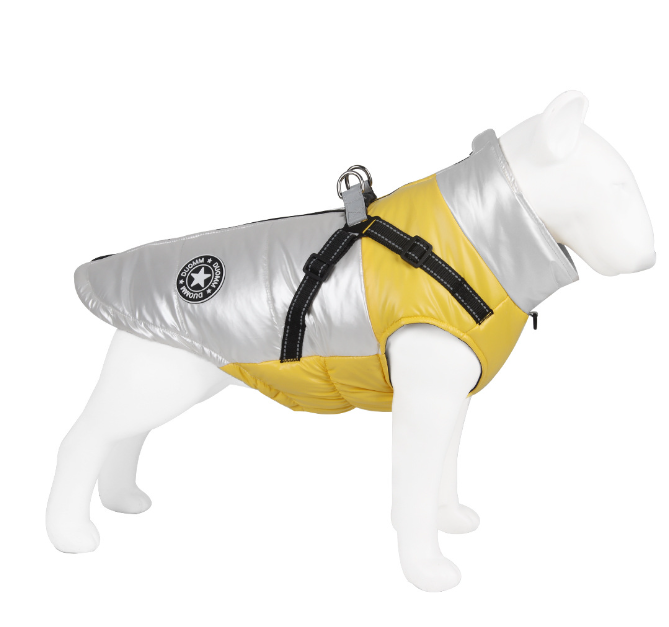 Everyday Polyester Pet Coat, Sized S Through 7XL, for dogs.