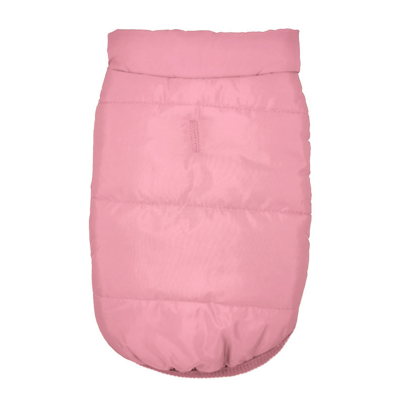 Thickened Cotton Padded Winter Vest Jacket, for dogs.