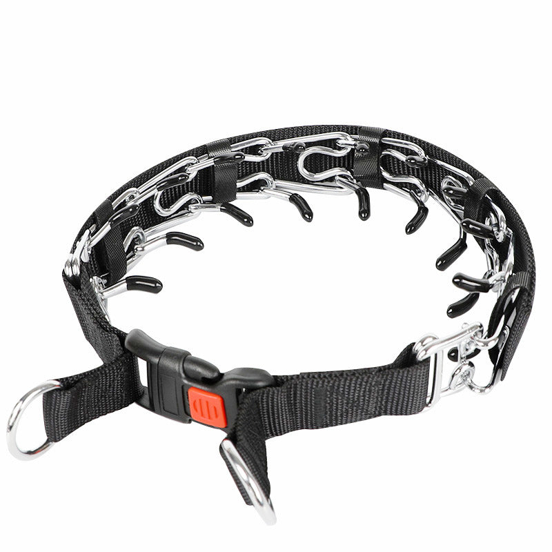 Adjustable Cloth Training Collar with Velcro Closure, for dogs.