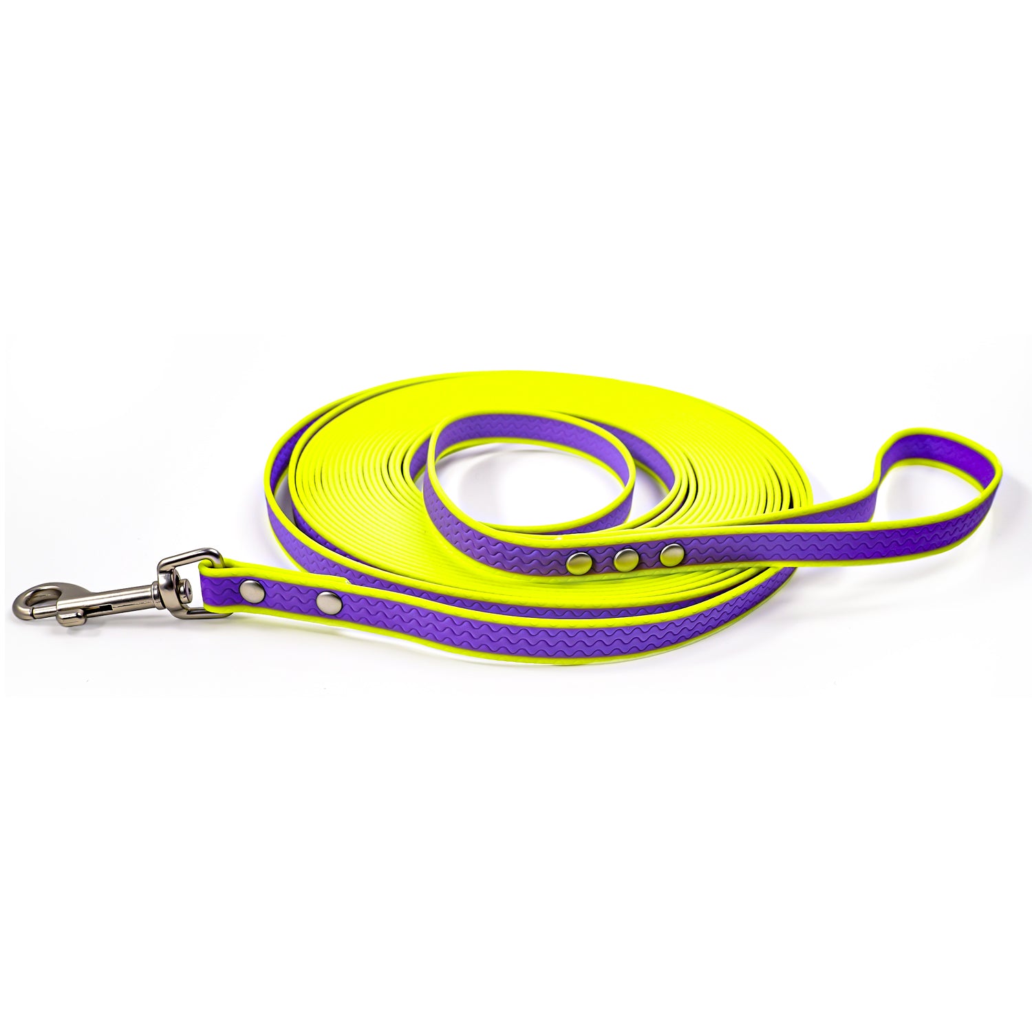 New Style PVC Coated Two-color Waterproof Training Rope - kindoPet