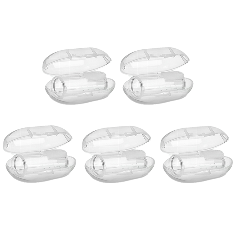 Silicone Finger Toothbrush, for dogs and cats.
