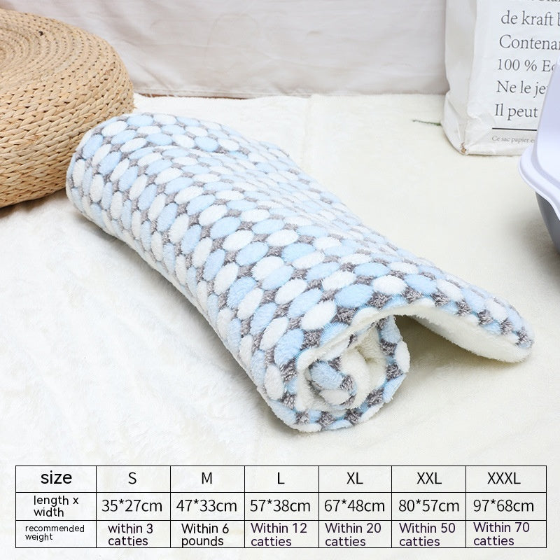 Flannel Winter Kennel Blanket, for dogs and cats.