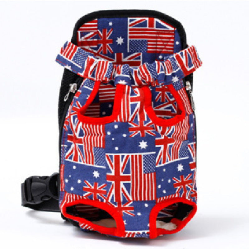 Canvas Pet Backpack Carrier, for dogs.