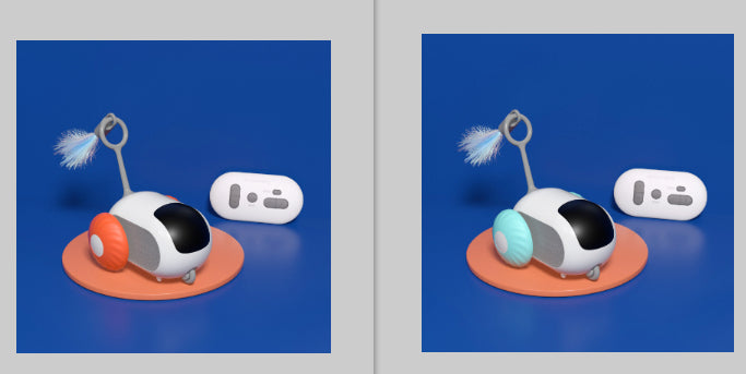 Remote Control Interactive Cat Car Toy USB Charging Chasing Automatic Self-moving Remote Smart Control Car Interactive Cat Toy Pet Products - kindoPet