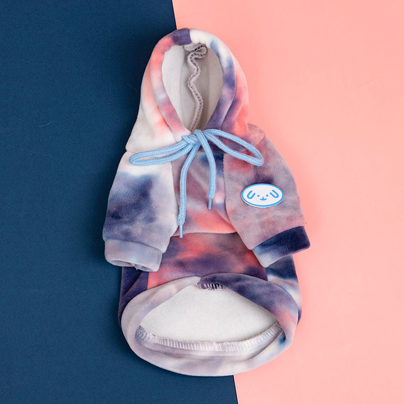 Tie-Dye Sweater, for dogs and cats.