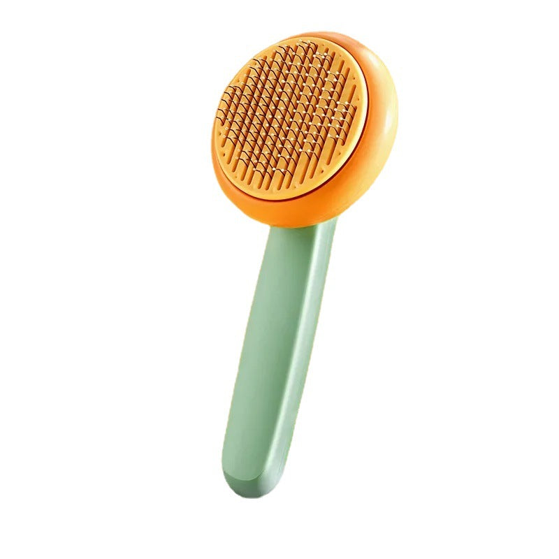 Self-Cleaning Comb Brush, for dogs and cats.